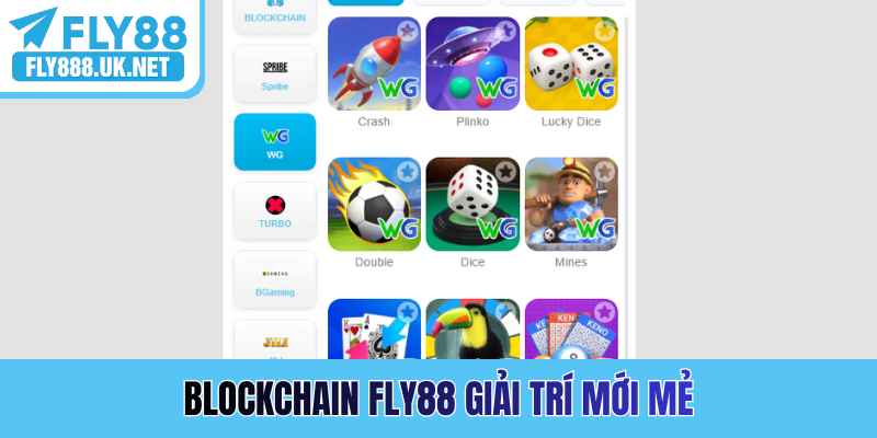 Blockchain FLY88 giải trí mới mẻ